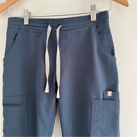 FIGS Navy Blue Technical Pants Yola Skinny Scrub Pants XXS P - Picture 4 of 8